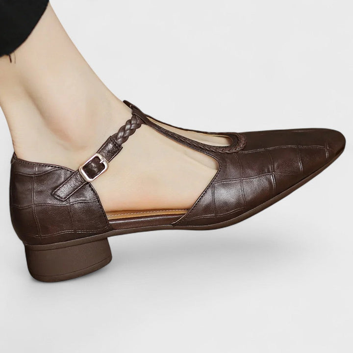 Elena - Sapatos ortopédicos em pele